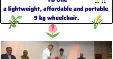 IIT Madras launched 'YD One' a lightweight, affordable and portable 9 kg wheelchair