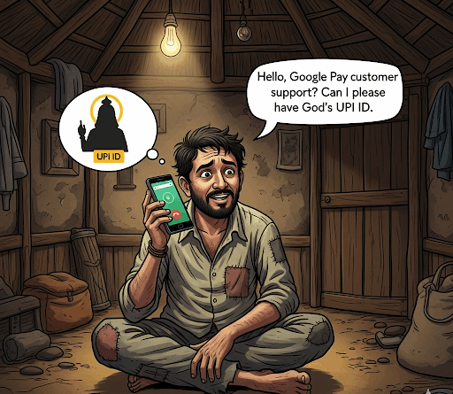 கடவுளின் கூகுள் பே எண்